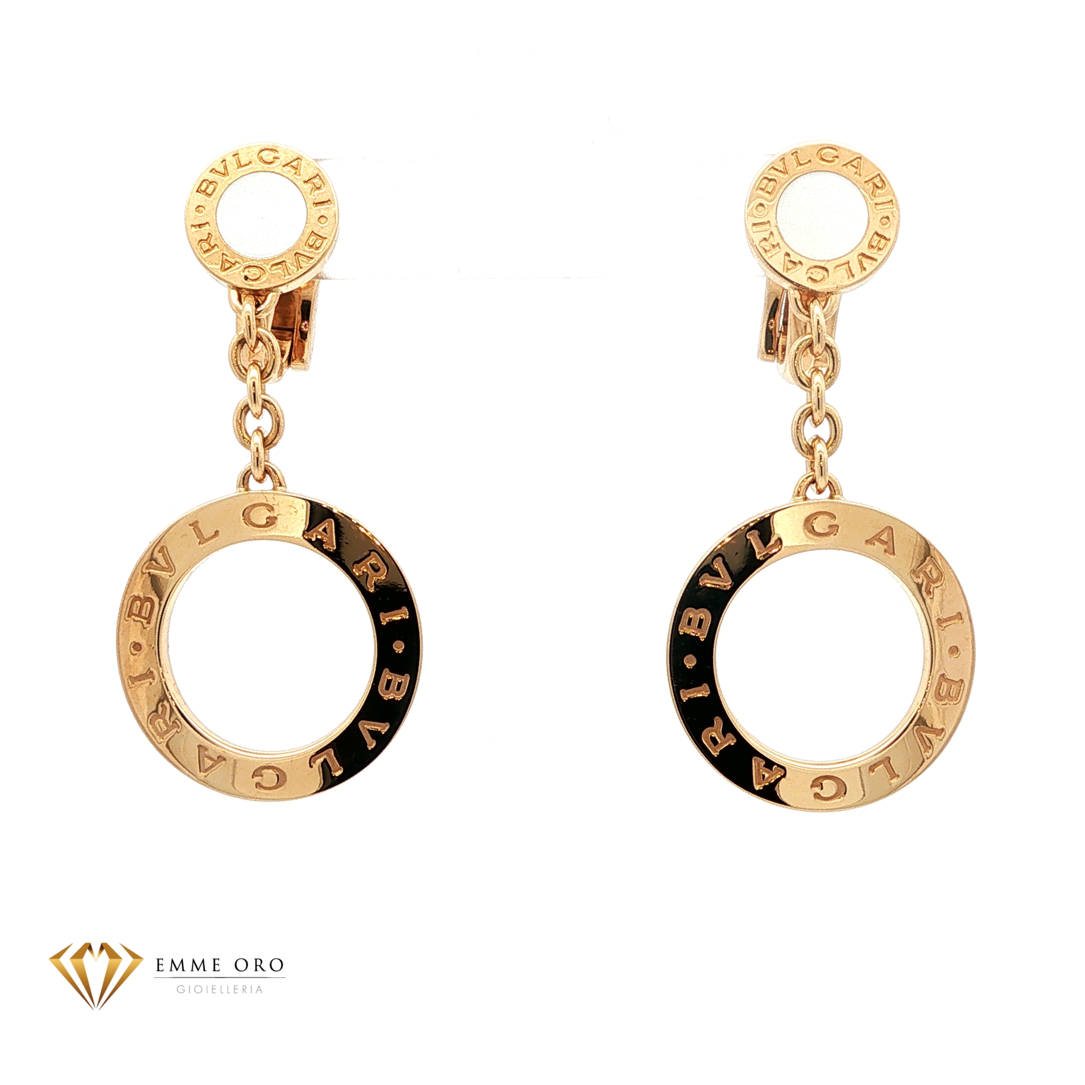 Orecchini Bulgari oro giallo